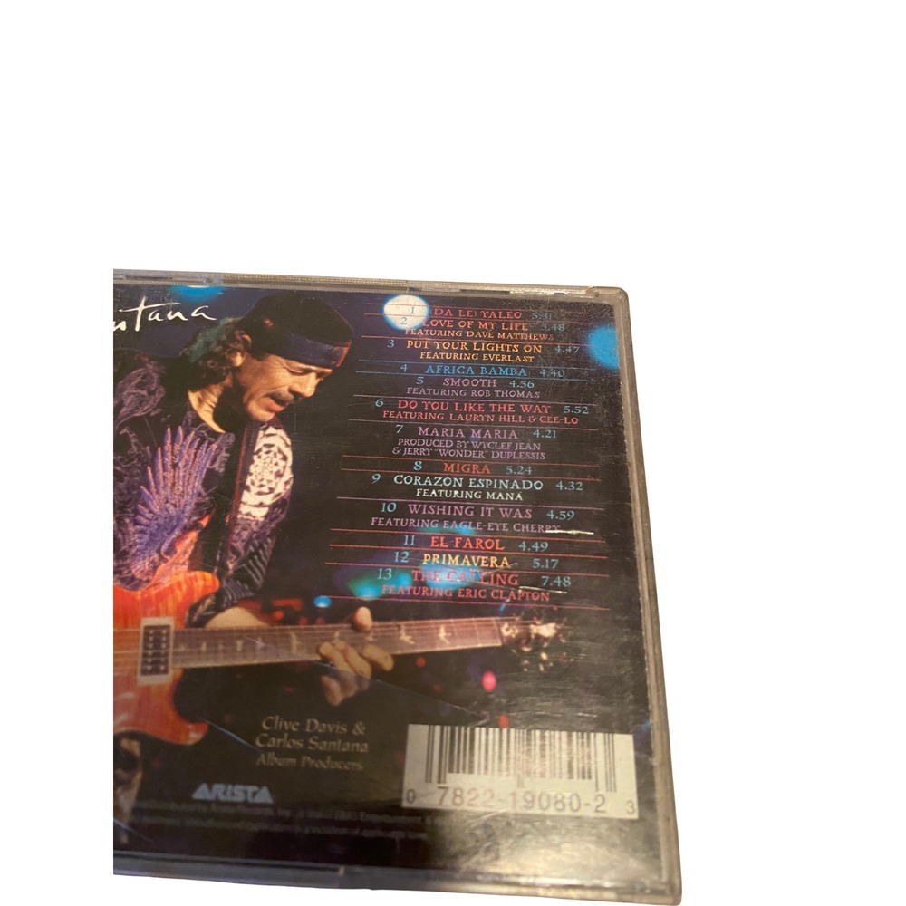 Santana – Supernatural CD (1999) Tested & Working  Scratches on‎ Disc - Picture 7 of 10